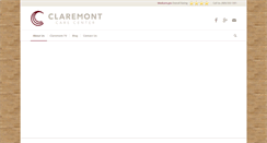 Desktop Screenshot of claremontcarecenter.com